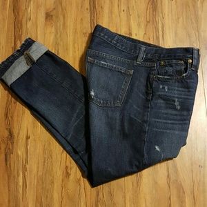 J.Crew Broken in Boyfriend jeans size 28